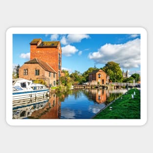 The Kennet at West Mills Newbury Sticker